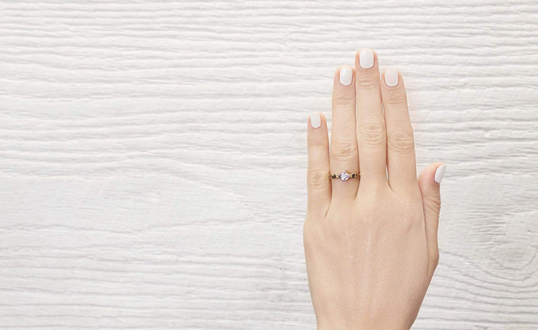 Georgian Amethyst Mourning Ring