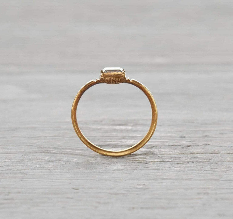 Georgian Enamel Mourning Ring