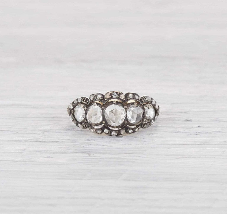 Georgian Five Stone Ring