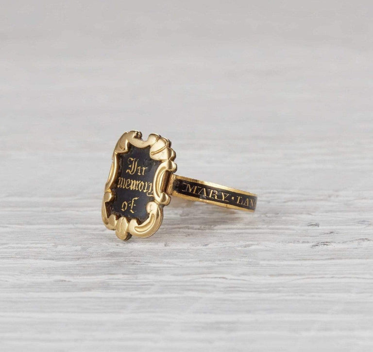 Georgian Mourning Ring