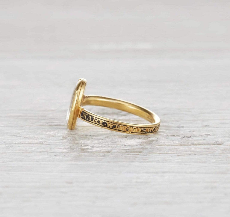 Georgian Urn Motif Mourning Ring