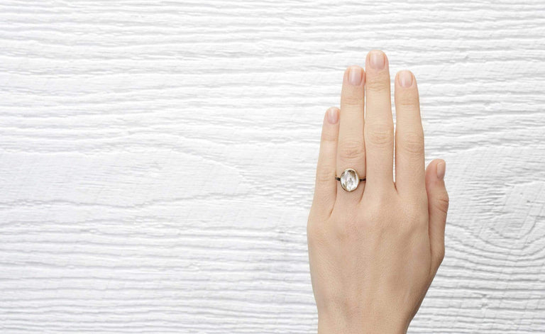 Georgian Urn Motif Mourning Ring