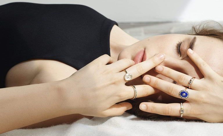 Georgian Urn Motif Mourning Ring