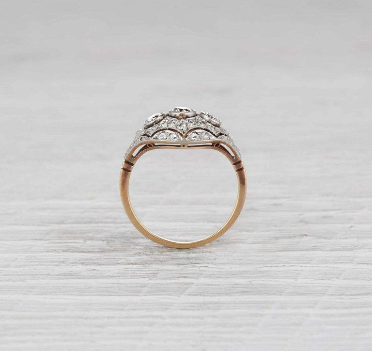 Late Edwardian Three Stone Ring