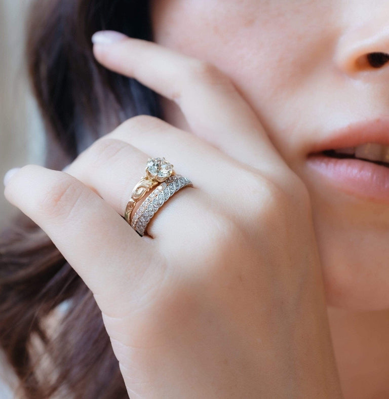 Late Victorian J.R. Wood & Sons 1.24 Carat Old European Cut Diamond Solitaire