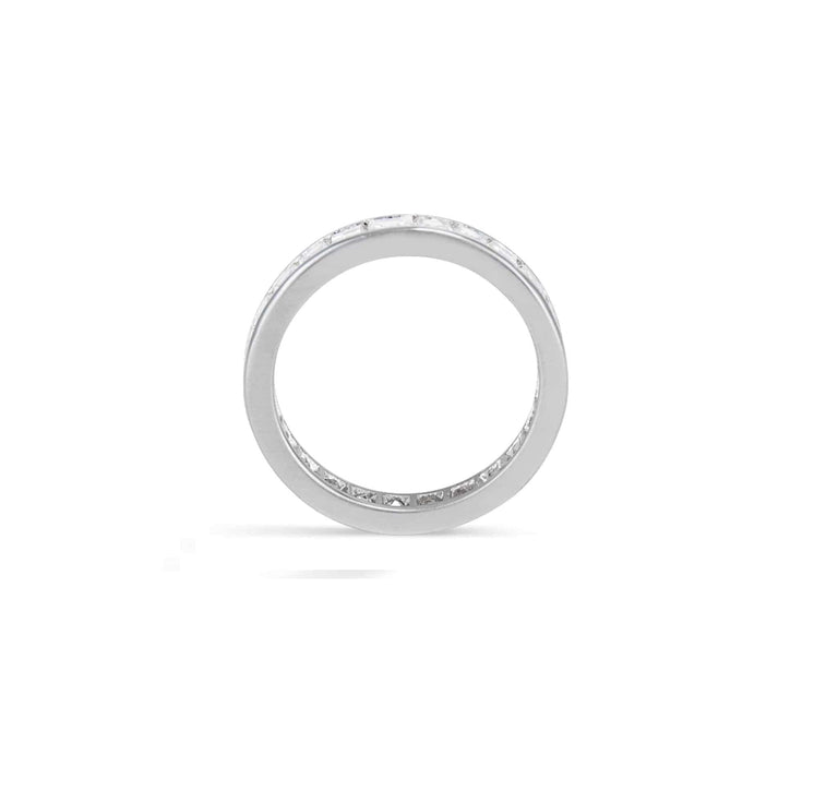 Mid-Century Cartier 1.75 Carat Baguette Diamond Eternity Band