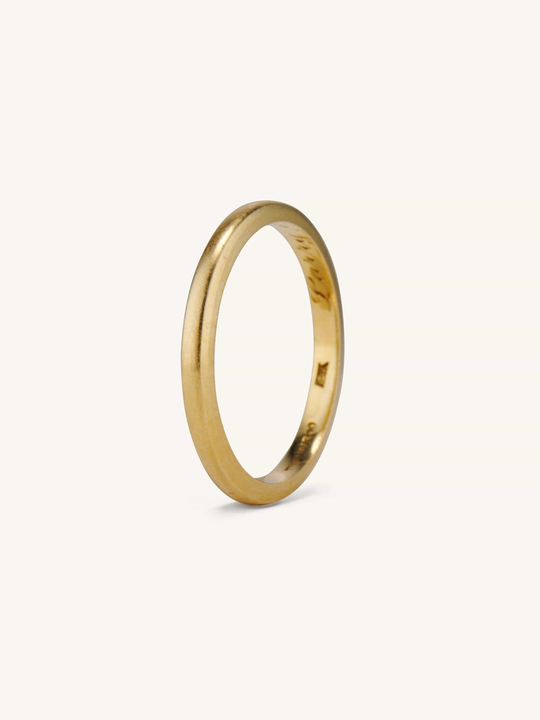 Midcentury Gold Wedding Band Tiffany & Co.