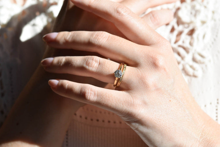 Iconic Tiffany & Co. .96 Carat Old European Cut Diamond Six-Prong Gold Vintage Solitaire Engagement Ring