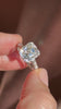 Art Deco 4.43 Carat Emerald Cut Diamond Vintage Engagement Ring