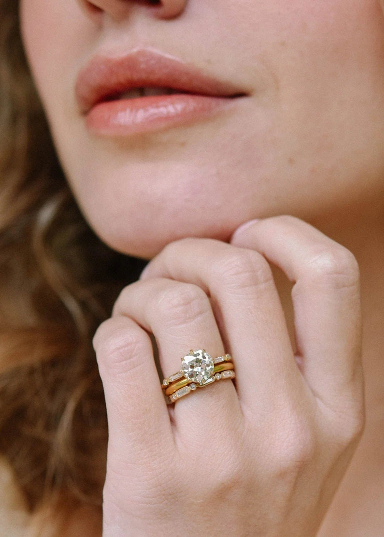 Prism Shifter | 18k Yellow Gold | Size 4.75