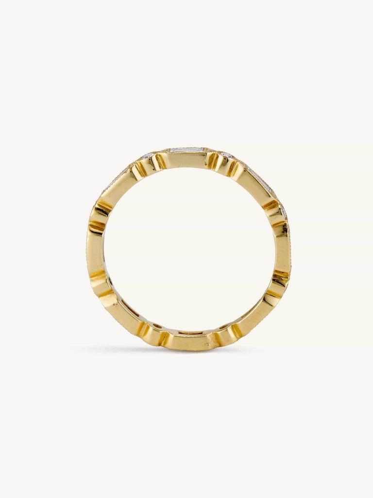 Prism Shifter | 18k Yellow Gold | Size 4.75