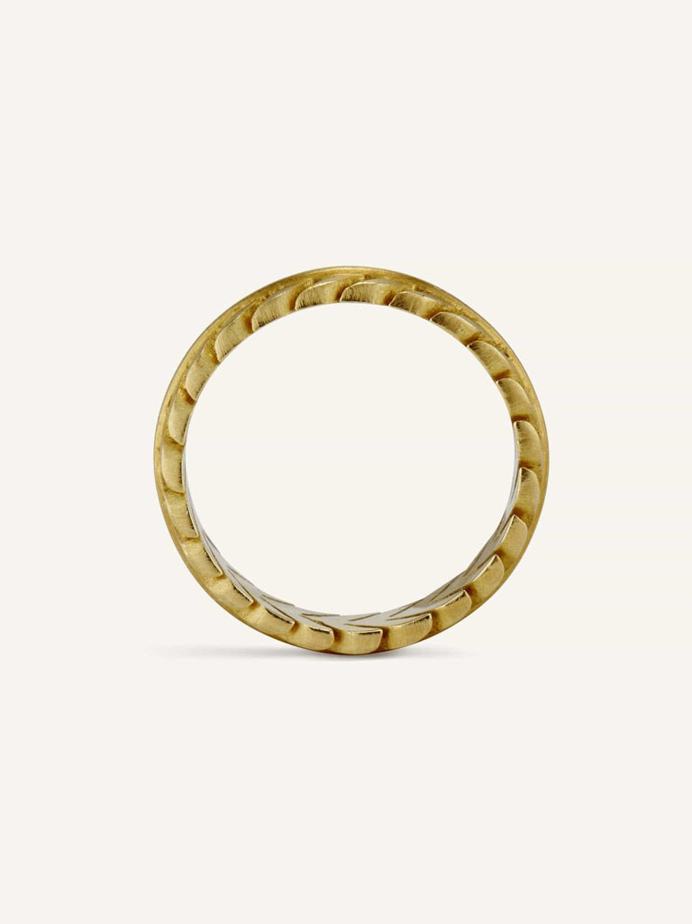 Quill | 18k Yellow Gold | Size 4.5