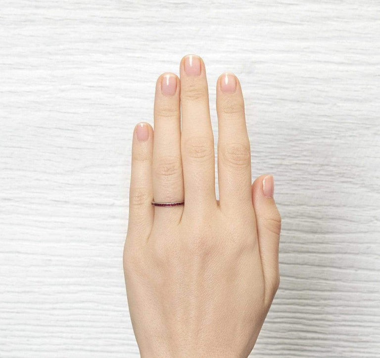 Retro Tiffany & Co. Ruby Band