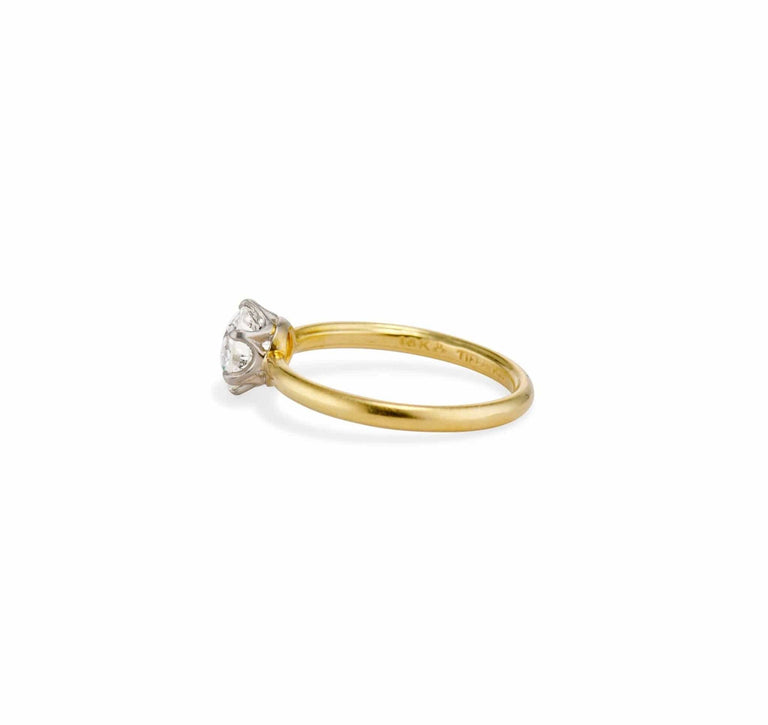 Tiffany & Co 1.16 Carat Old European Diamond Solitaire, 1930s American