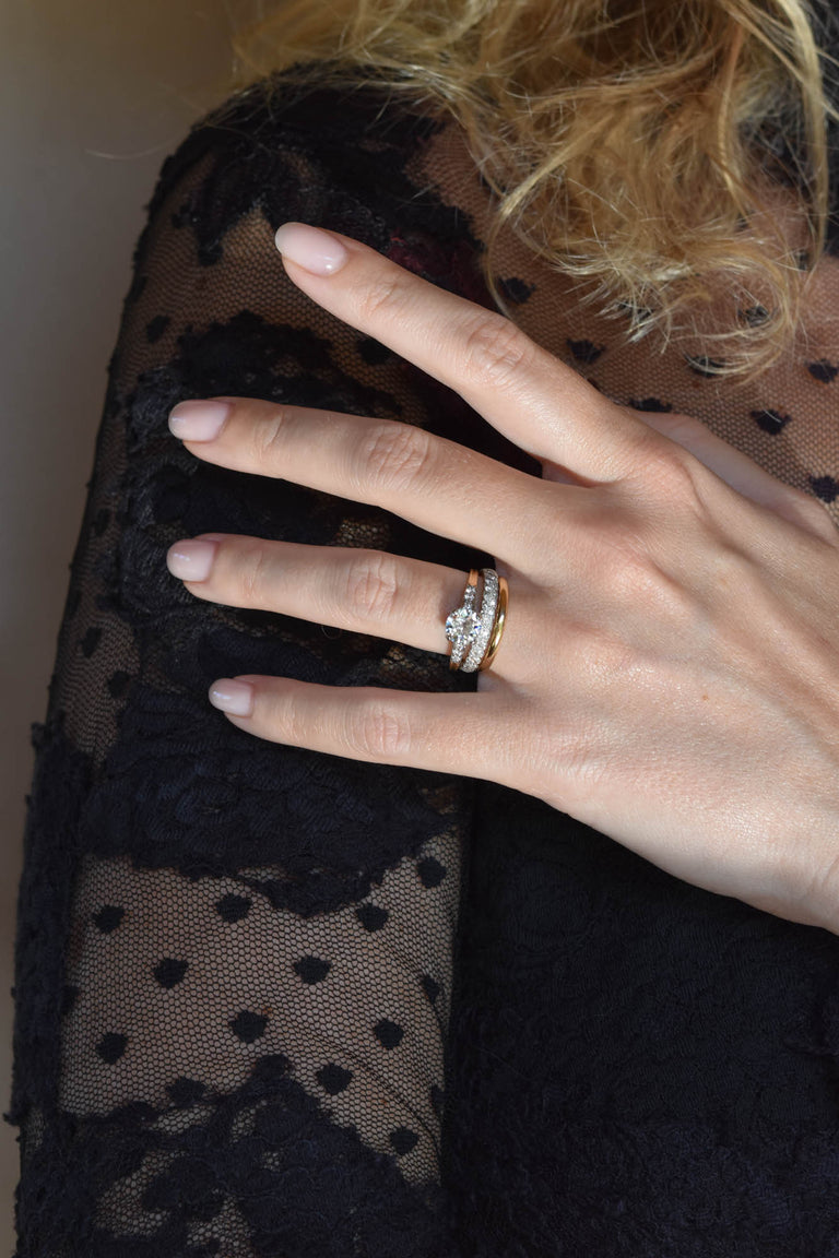 Tiffany & Co. 1.24 Carat Round Cut Vintage Diamond Engagement Ring