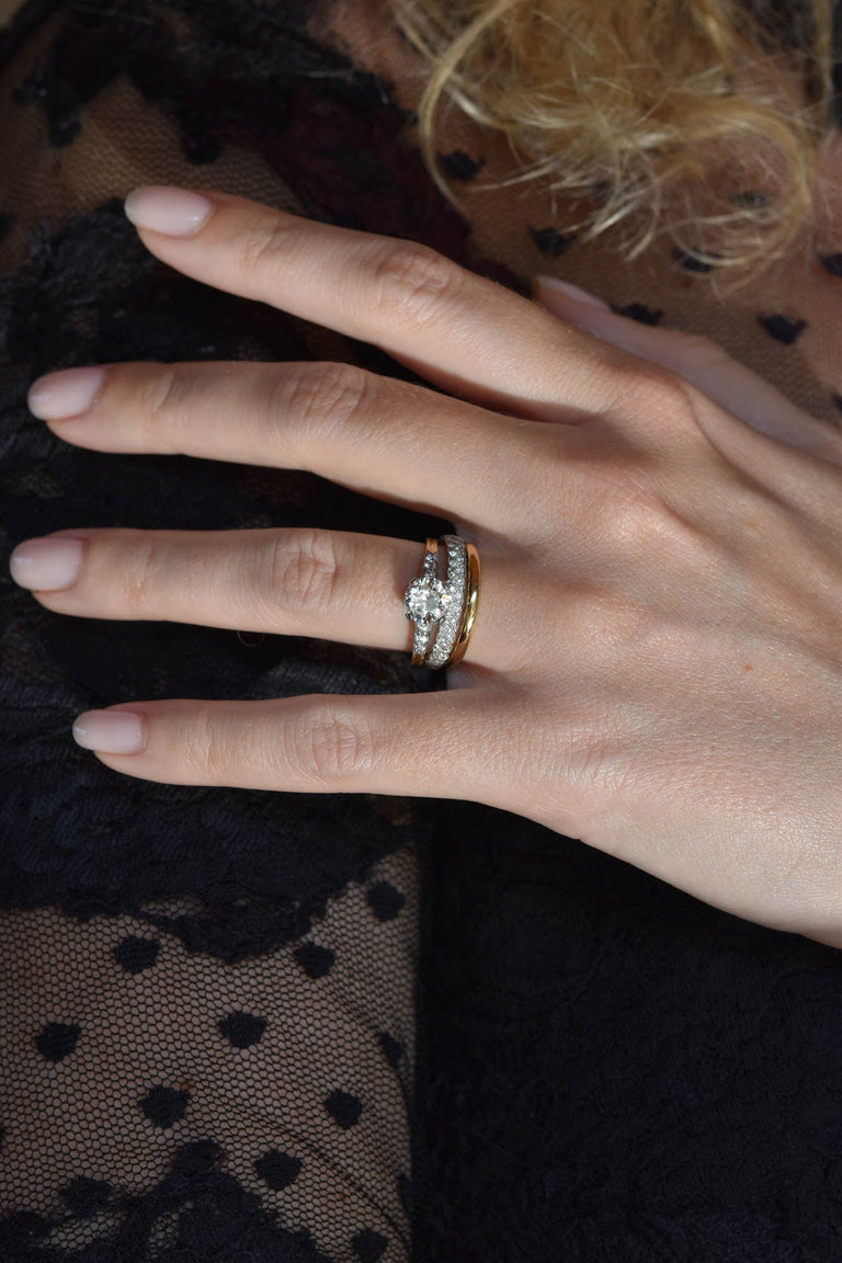 Tiffany & Co. 1.24 Carat Round Cut Vintage Diamond Engagement Ring