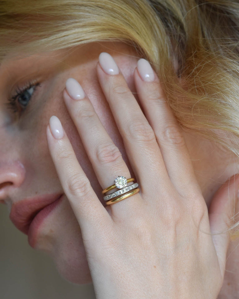 Tiffany & Co. 1.26 Carat Diamond Solitaire Vintage Engagement Ring