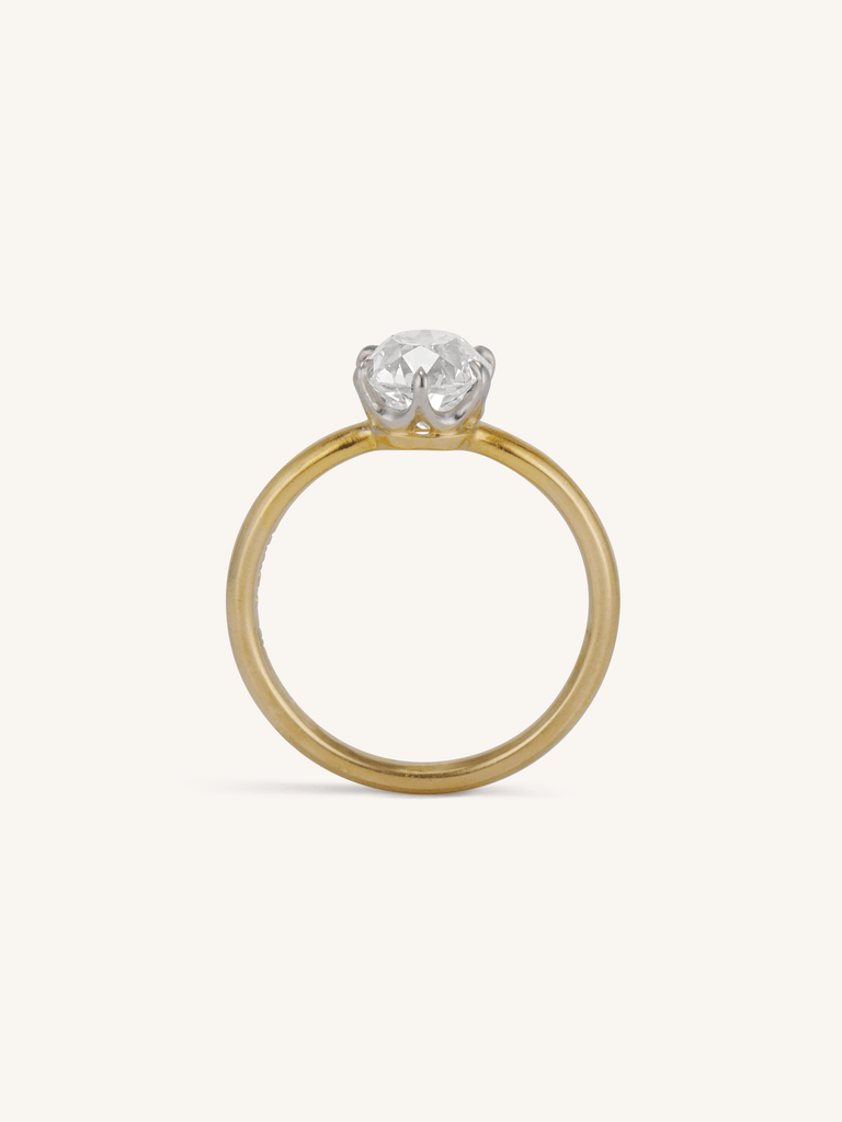 Tiffany & Co. 1.26 Carat Diamond Solitaire Vintage Engagement Ring