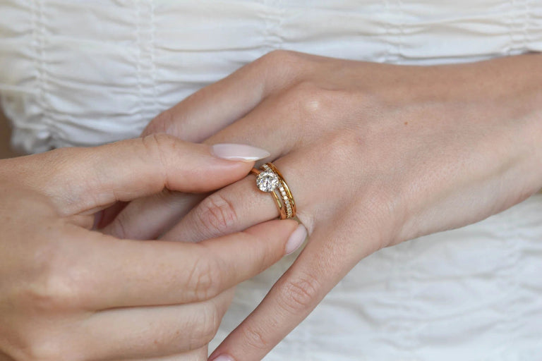 Tiffany & Co. 1.27 Carat Old European Cut Diamond Vintage Engagement Ring