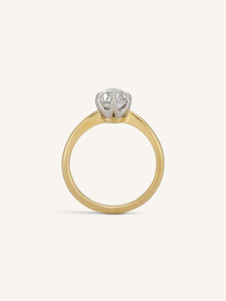 Tiffany & Co. 1.27 Carat Old European Cut Diamond Vintage Engagement Ring