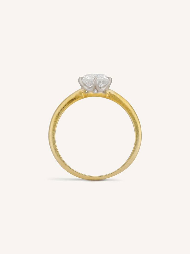 Tiffany & Co. 1.29 Carat Old European Cut Diamond Classic Solitaire Vintage Engagement Ring