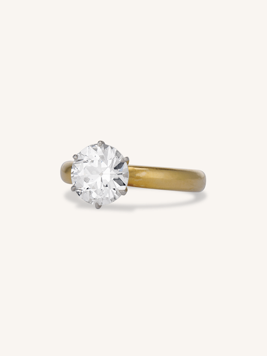 Tiffany & Co. 1.52 Carat Old European Diamond Solitaire Engagement Ring
