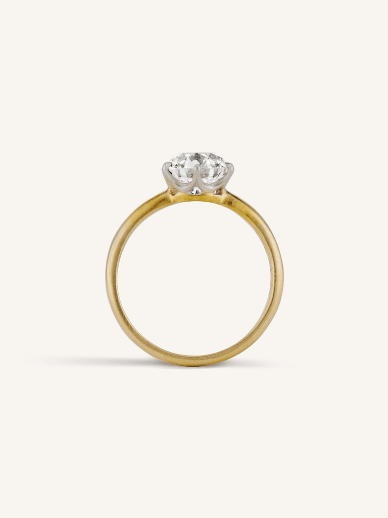 Tiffany & Co. Six-Prong 1.78 Carat Old European Cut Diamond 1920's Solitaire Vintage Engagement Ring