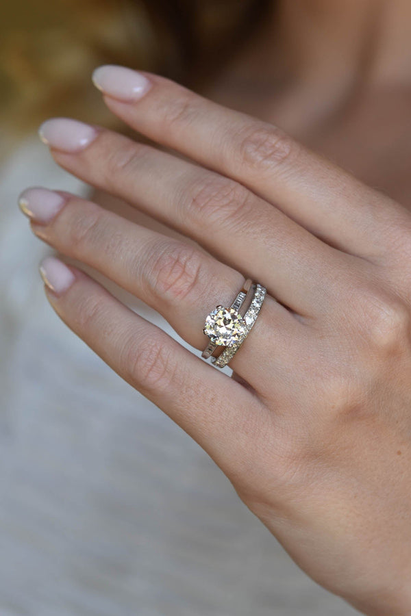 Tiffany 1920s Carat Diamond Platinum Engagement Ring
