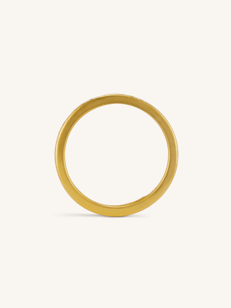 Tiffany & Co. 1940's Yellow Gold Vintage Diamond Eternity Wedding Band