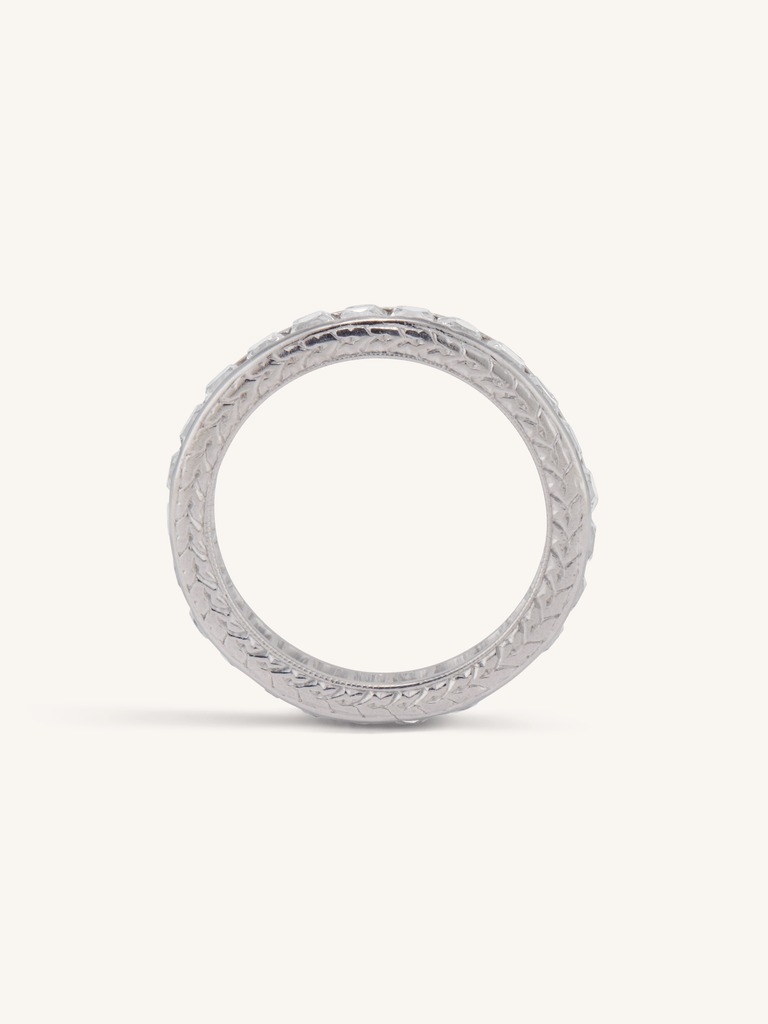 Tiffany & Co. Art Deco 2.65  Carat French Cut Eternity Band - 4.25