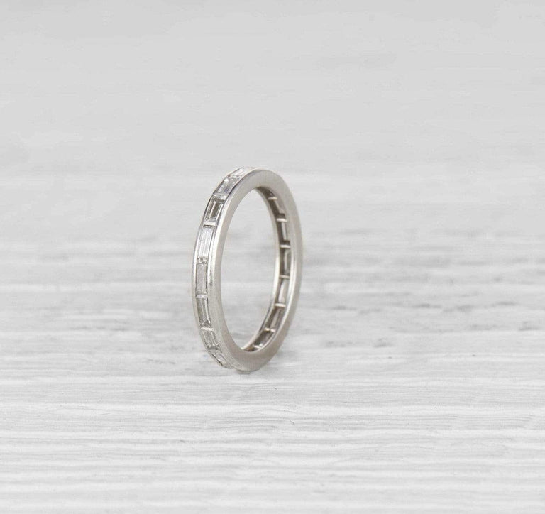 Tiffany & Co. Art Deco Baguette-cut Diamond Eternity Band