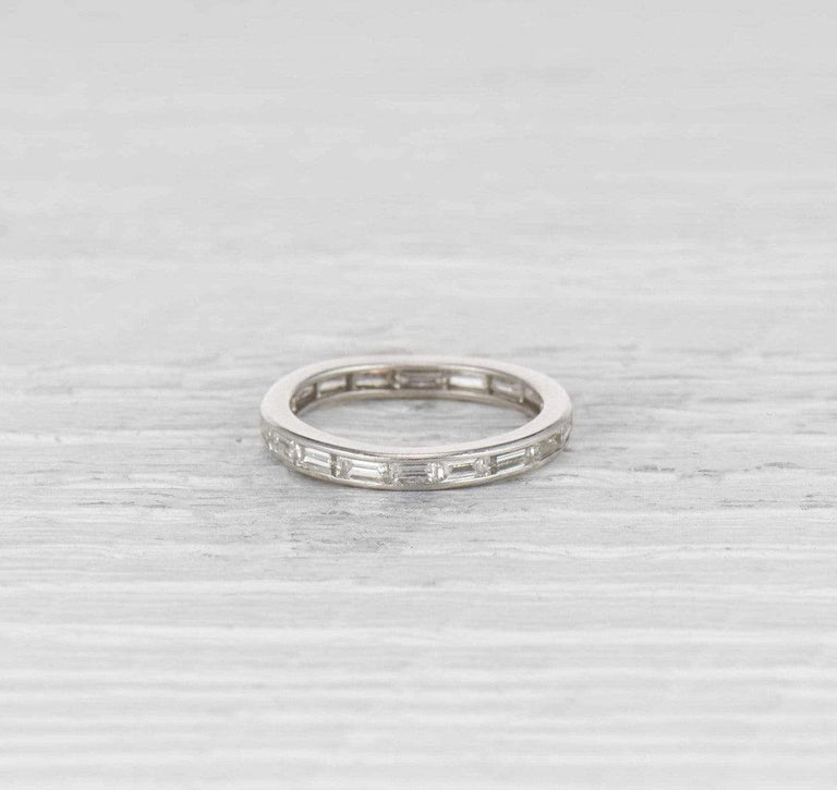Tiffany & Co. Art Deco Baguette-cut Diamond Eternity Band