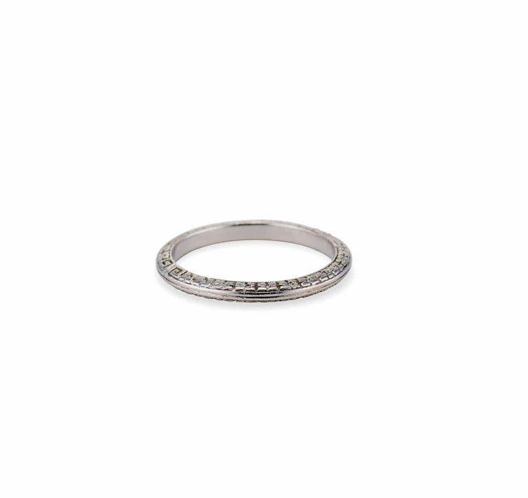 Tiffany & Co. Art Deco Platinum Wedding Band