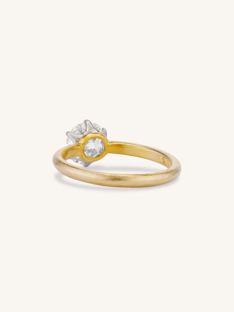 Tiffany & Co. Iconic Vintage 1.35 Carat Old European Cut Solitaire Ring