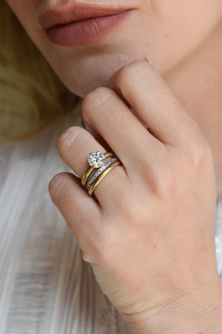 Tiffany & Co. Iconic Vintage 1.63 Carat Old European Cut Solitaire Ring