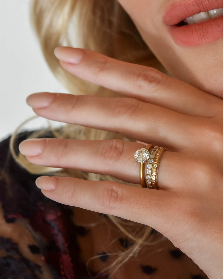 Tiffany & Co. Midcentury Six Prong 1.14 Carat Old European Cut Diamond Vintage Solitaire Engagement Ring