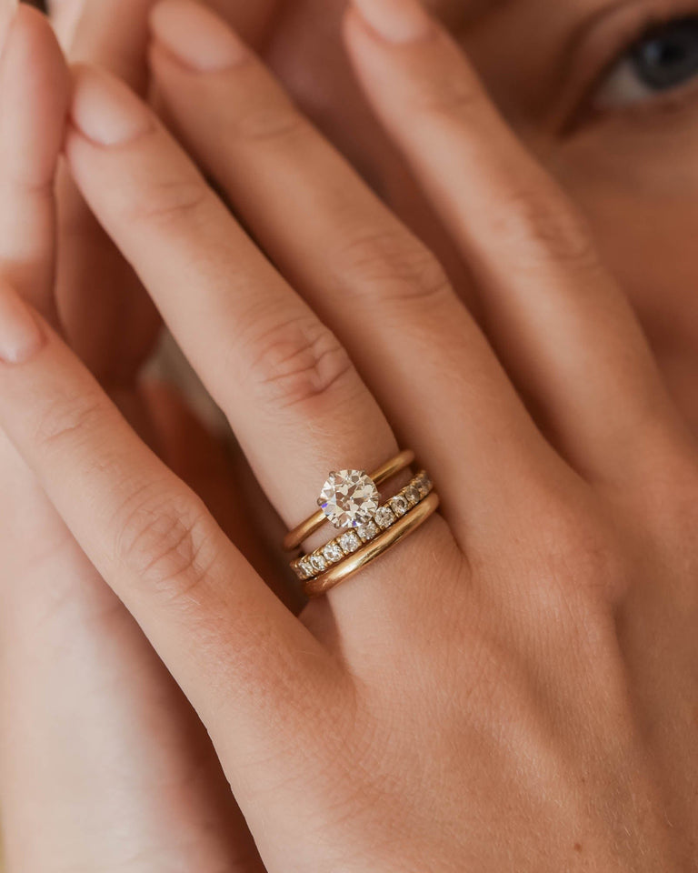 Tiffany & Co. Solitaire Mid Century 1.20 Carat Old European Cut Diamond Vintage Engagement Ring