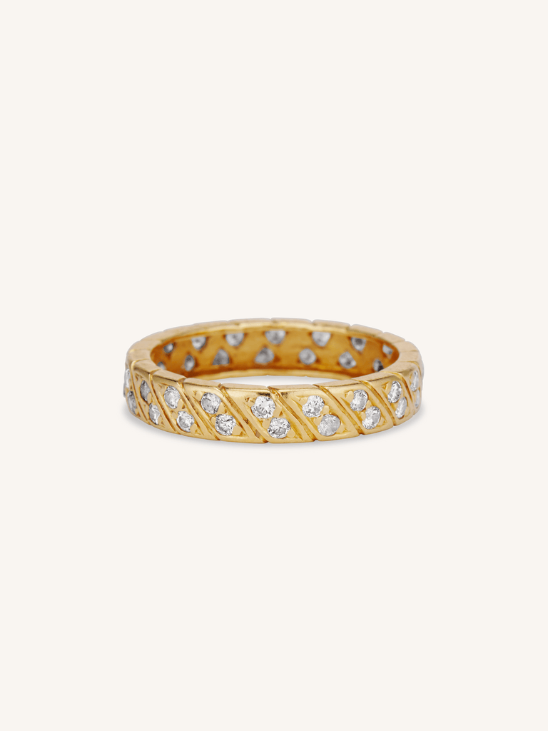 Van Cleef & Arpels Late Midcentury Diamond Eternity Band