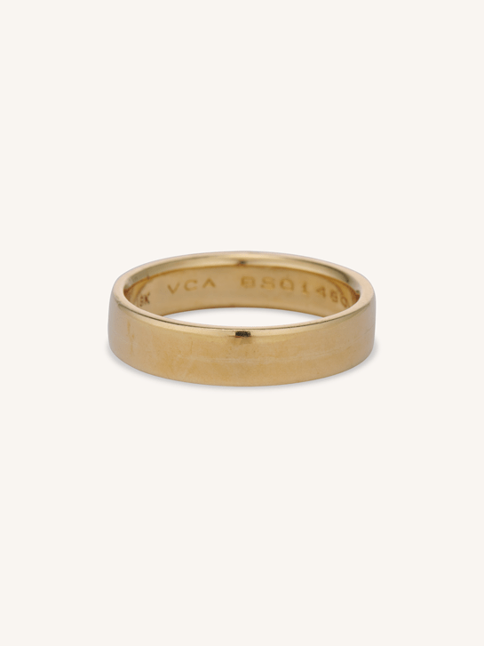 Van Cleef & Arpels Vintage Flat Wedding Band