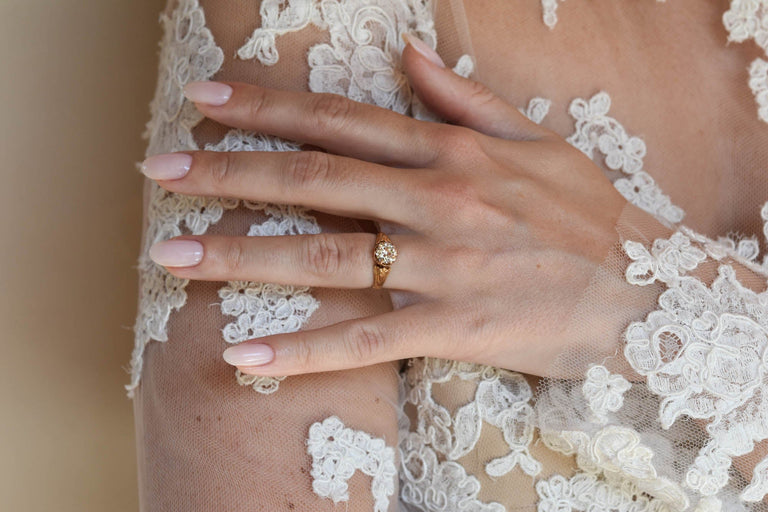 Victorian 1.21 Carat Old European Cut Diamond Antique Engagement Ring