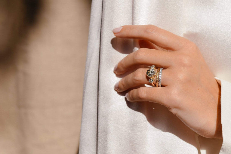 Victorian 3.04 Carat Three-Stone Old European Diamond and Gold Ring