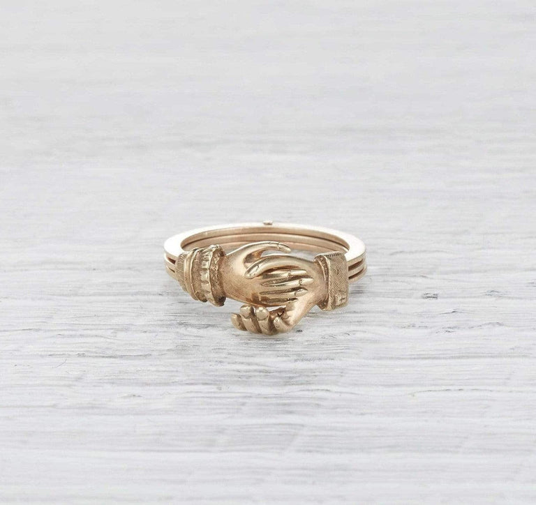 Victorian Gimmel Ring