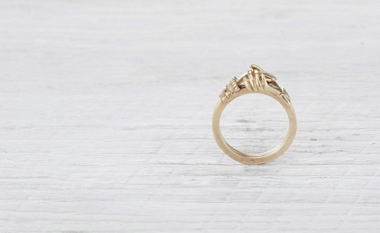 Victorian Gimmel Ring