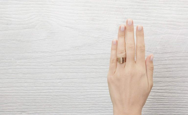 Victorian Multi-Band Mourning Ring