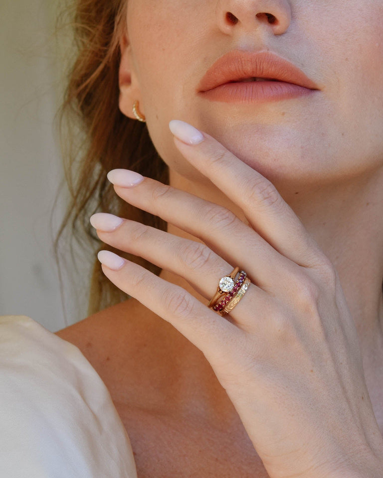 Victorian Old European Cut Diamond Solitaire Ring