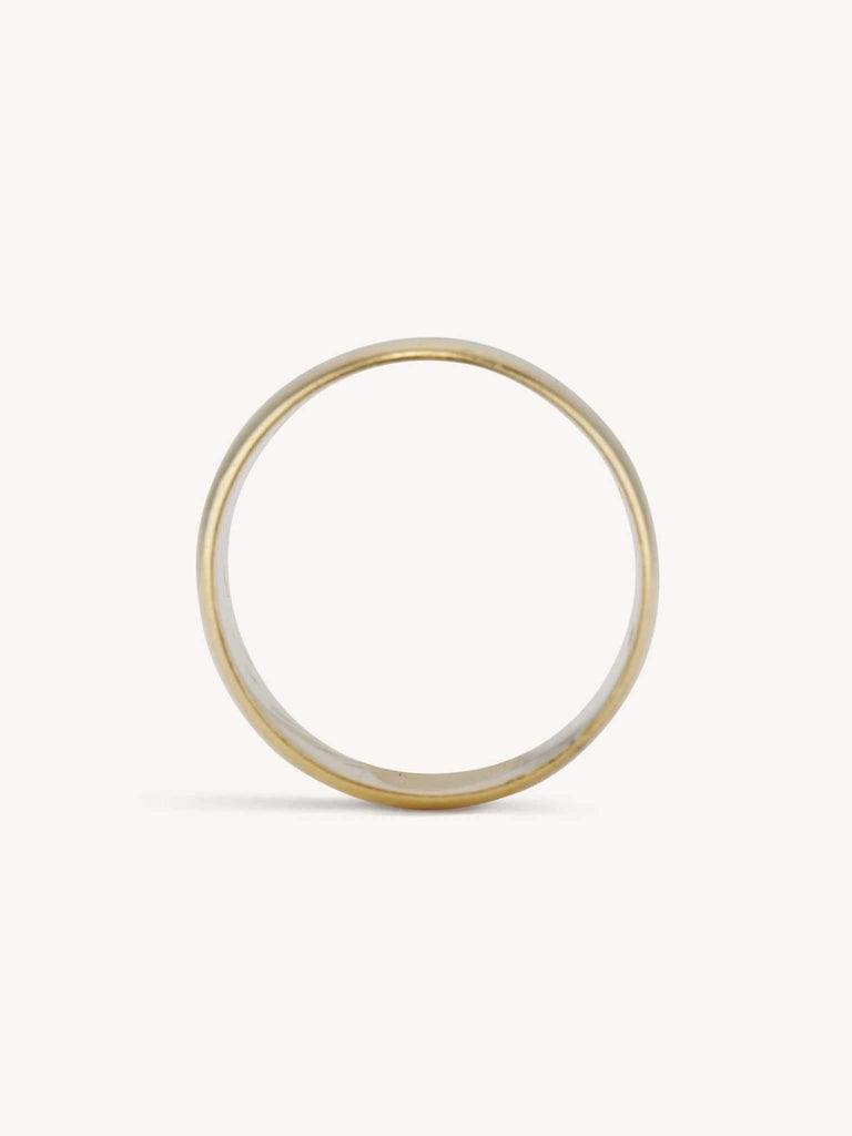 Victorian Wide Classic Wedding Band Size 6.5