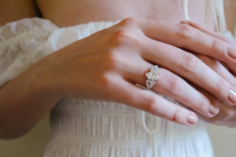 1.15 CARAT ART DECO MARQUISE-CUT DIAMOND RING