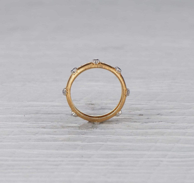 Vintage Buccellati Gold and Sapphire Band