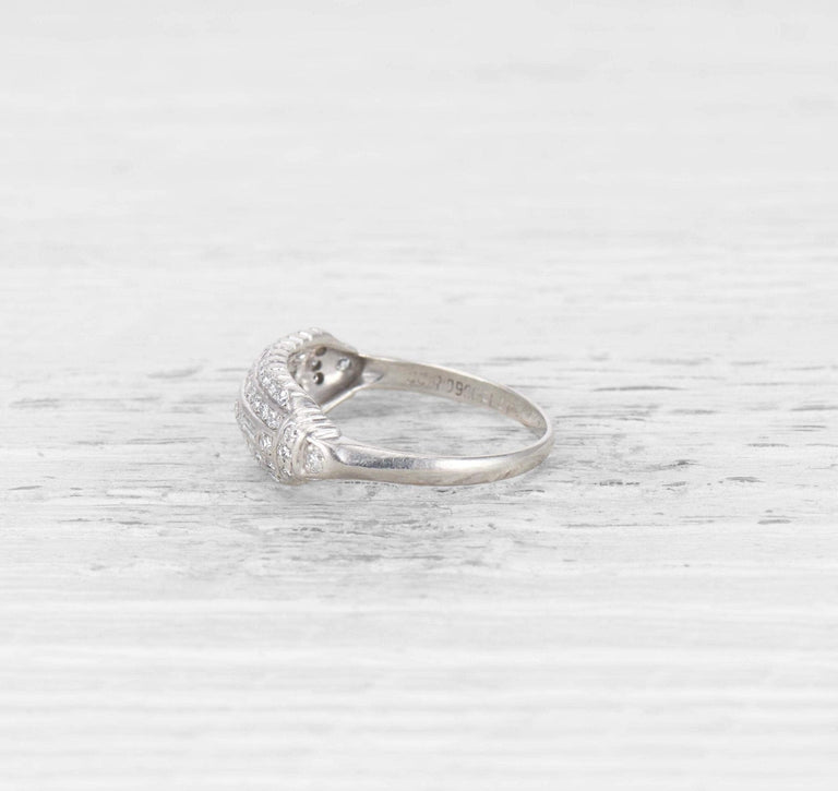 VINTAGE MID-CENTURY DIAMOND WEDDING BAND
