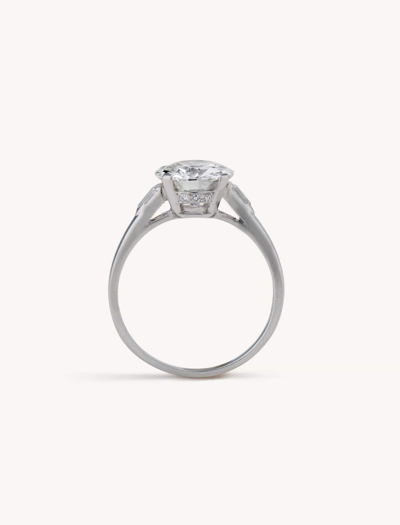 4.77ctw Old European Cut Diamond Toi et Moi Ring – Jewels by Grace